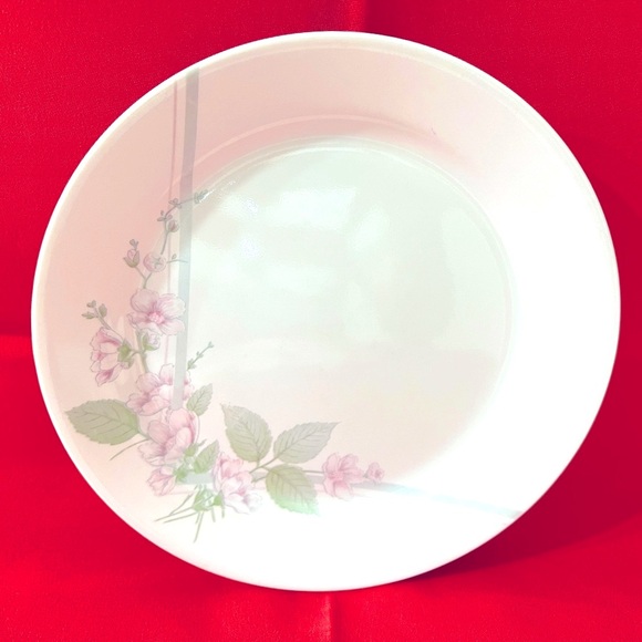 6 Corelle Veranda white plate set of 6 Salad plate 7”. Made in USA. - Picture 3 of 4